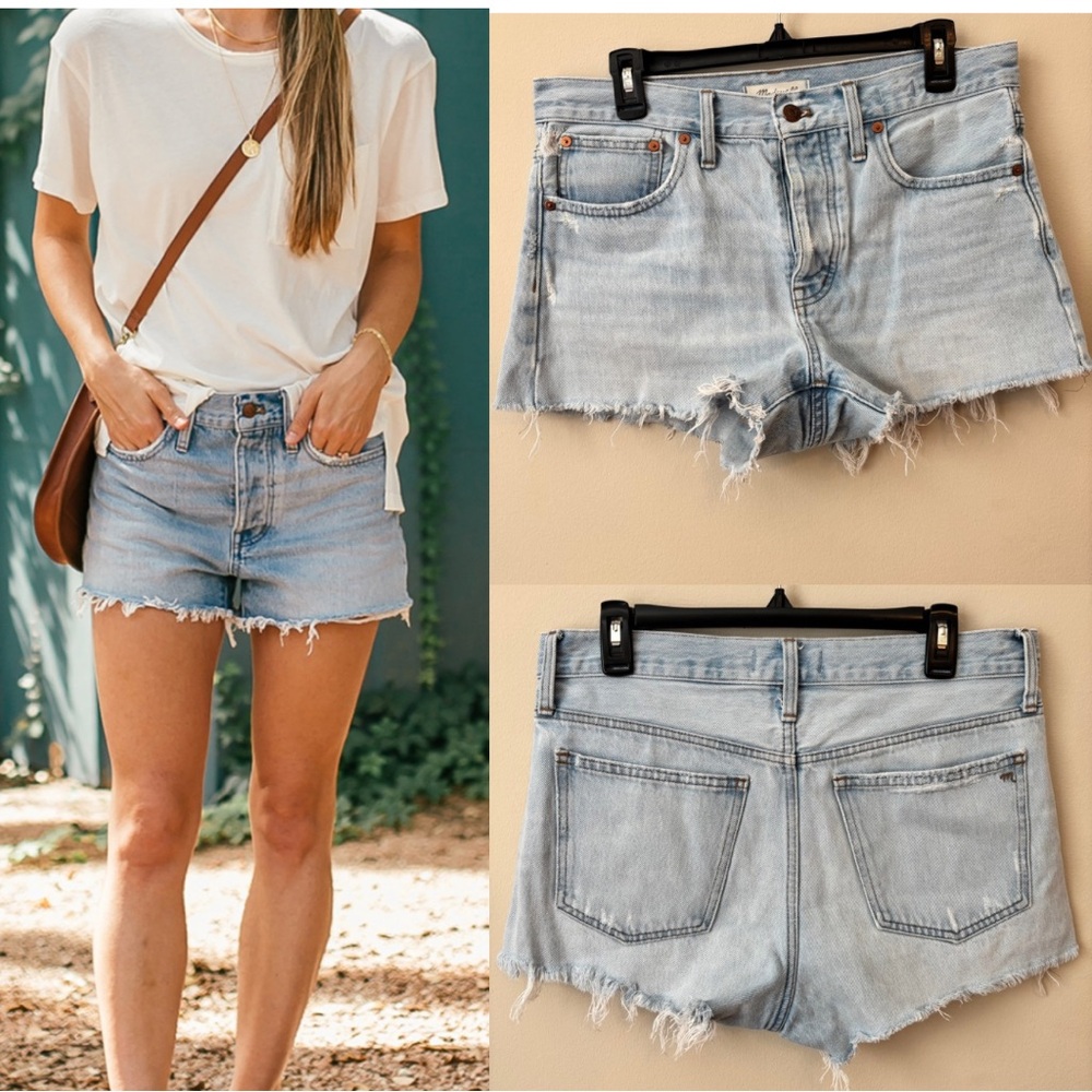 Madewell Relaxed Denim Shorts Size 27 Casual Vintage Inspired
